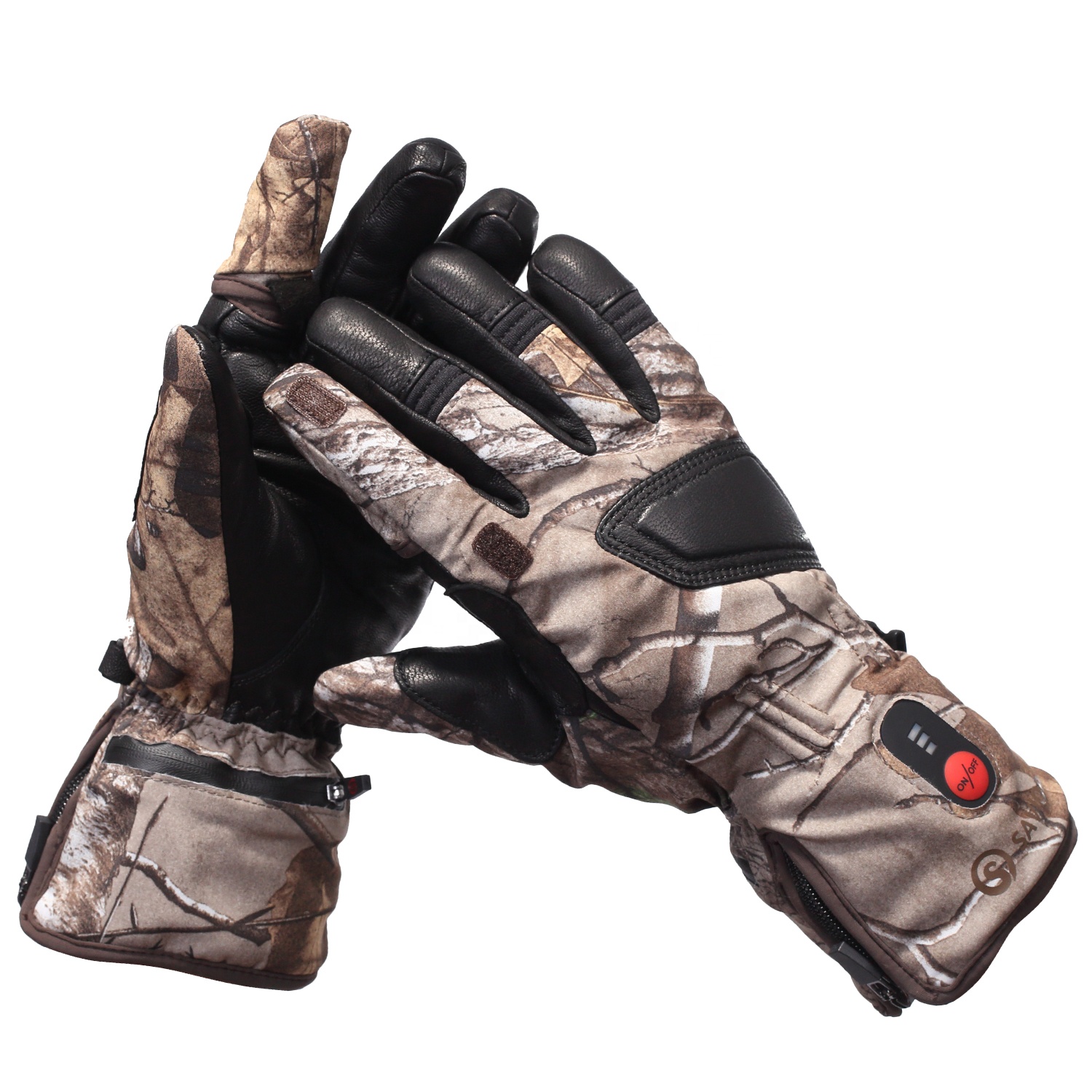 Heated Gloves Electric - Women Men Anti-water Rechargeable Battery Heated